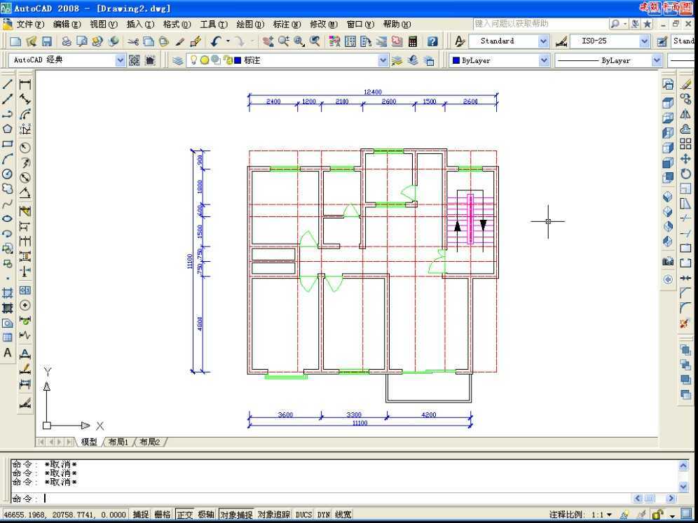 CAD2008Ƴͽṹͼ